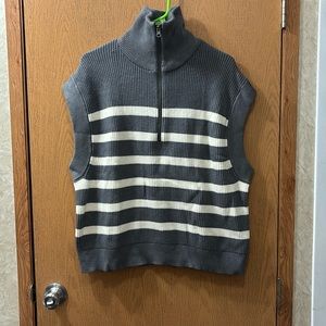 Sleeve-Less Sweater Vest